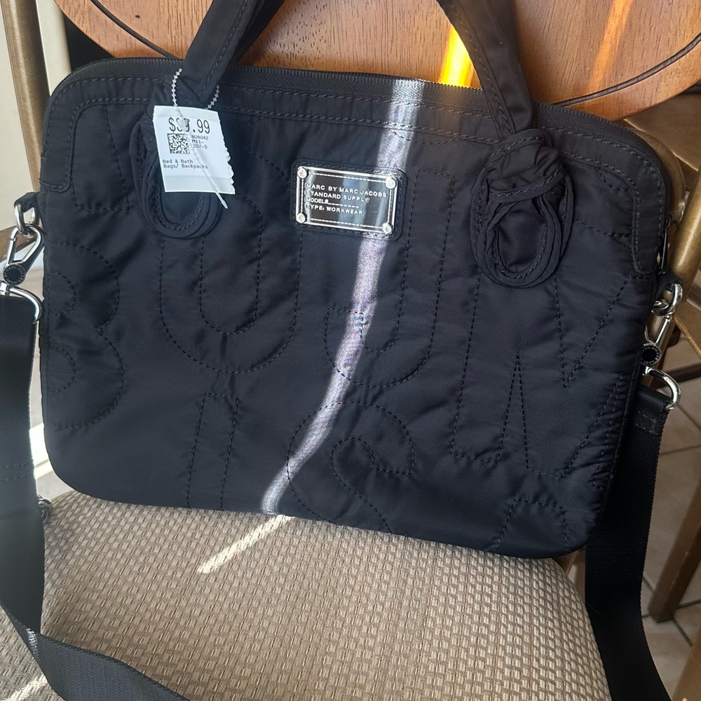 Marc By Marc Jacobs Black Quilted Bag